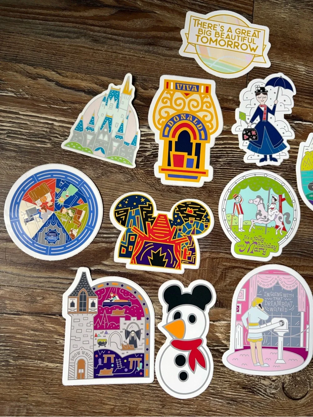 Bundle of 29 Disney Themed Stickers